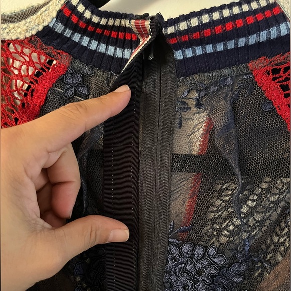 Anthropologie Byron Lars Jewel Jacquard Sheath Dress - Picture 6 of 16